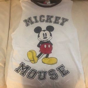 Forever 21 Mickey Mouse tank top, size US x-small